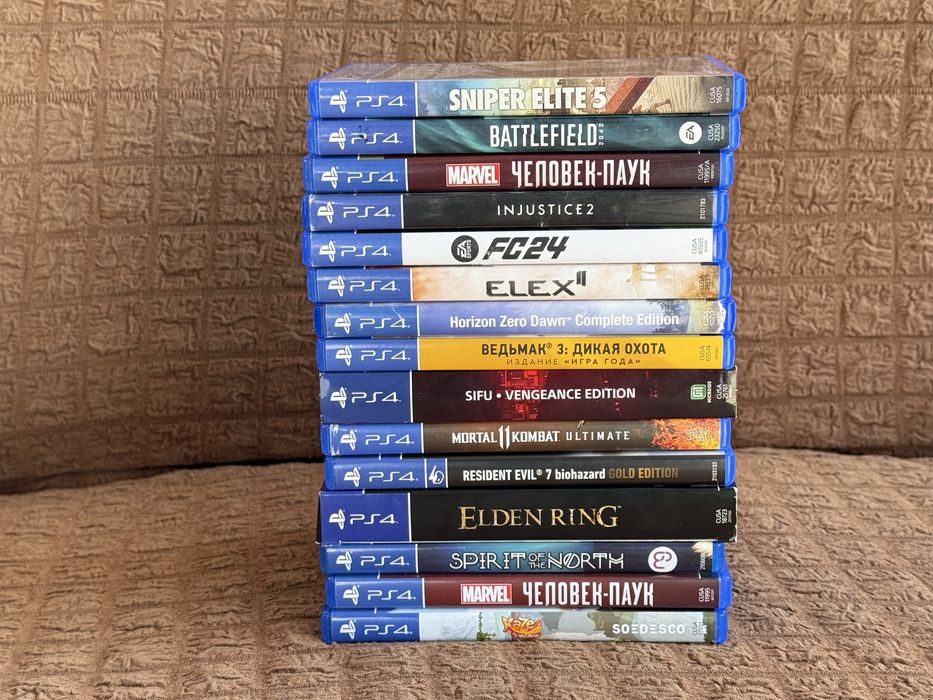 Игры на playstation 4 диск пс 4 в ассортименте