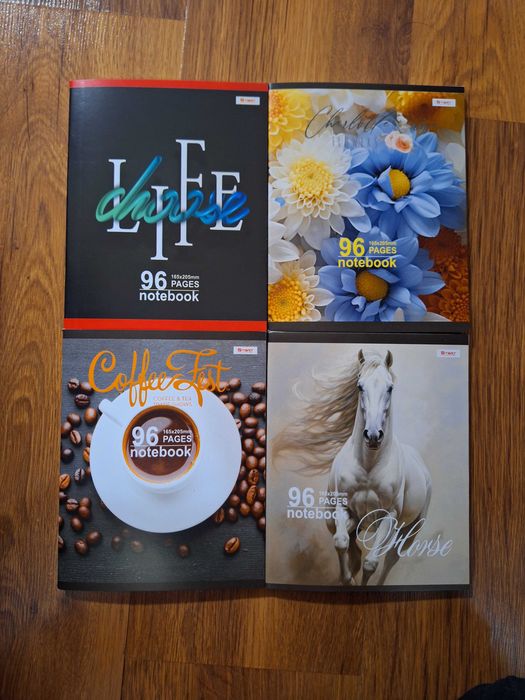 Тетрадь 12/48/96 листовой клетка/ линейка/линейка двойная