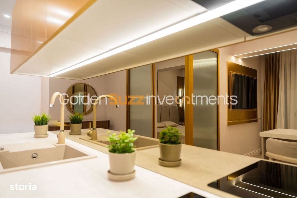 Studio complex nou | Mobilat și utilat |