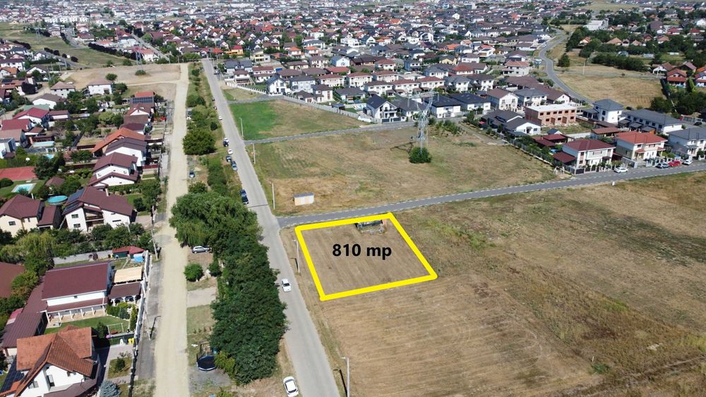 Parcela pentru 5 Apartamente + SAD la parter, langa Profi Serena 2, 0% Comision prin Poremo Imobiliare