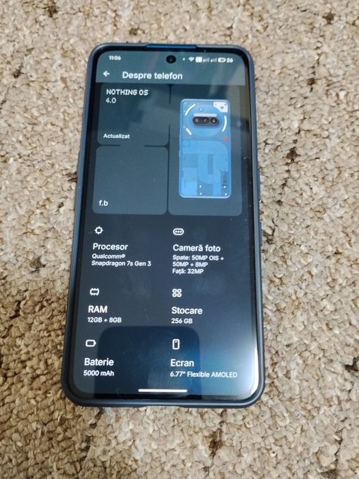 Nothing Phone 3a Blue impecabil