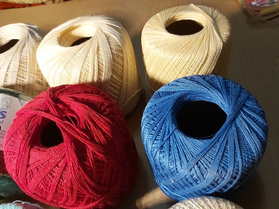 Bumbac mercerie pentru brodat croșetat macrame