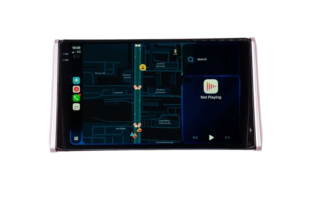 Navigatie Toyota Rav 4 2019 + Android 14 Carplay Wireless Android Auto + Camera Marsarier