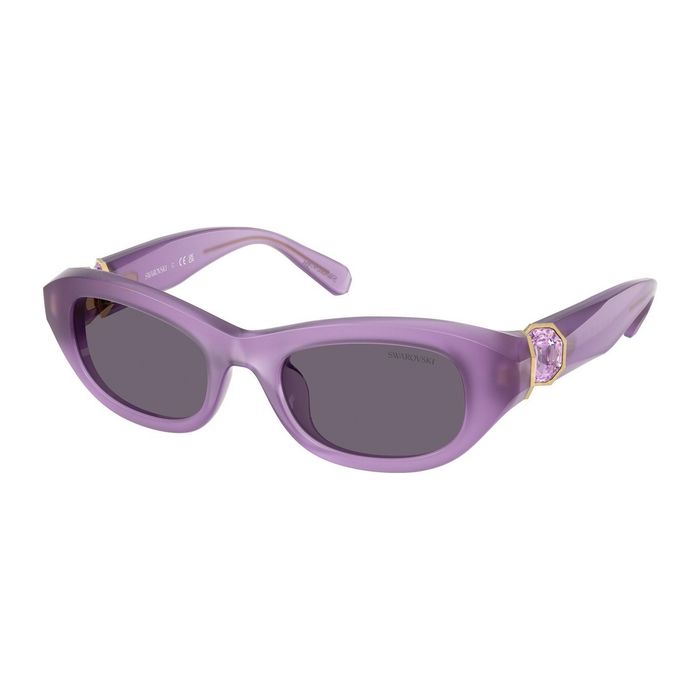 Swarovski SK6036U 10751A Milky Lilac - Women's Sunglasses 50mm