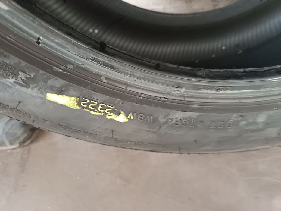 Anvelope vara 275 40 20 Bridgestone runflat 2022 și 2023  5.5mm