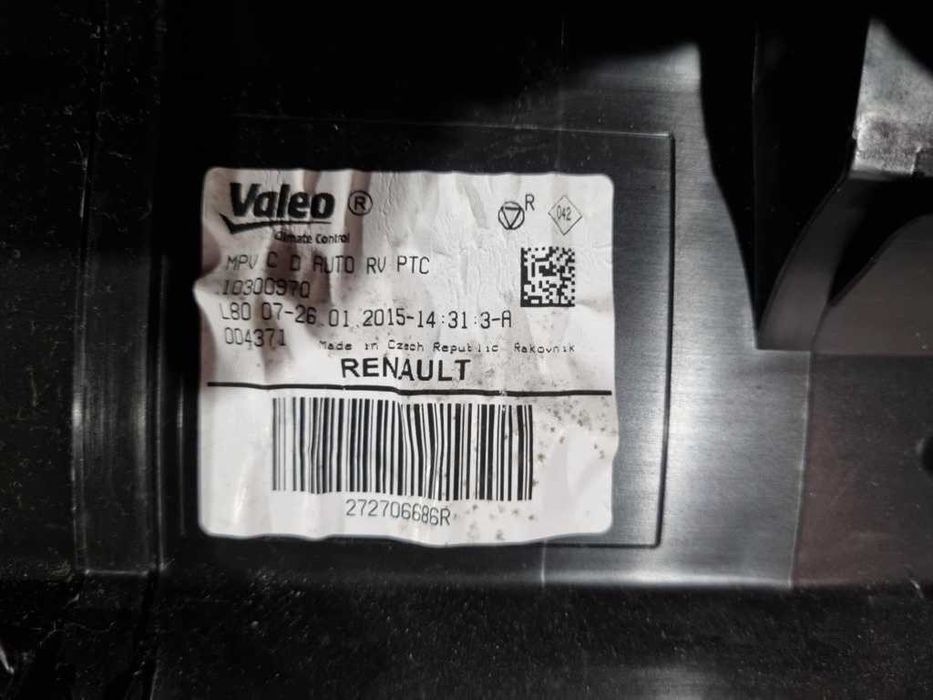 Aeroterma completa 272706686R Renault Espace V