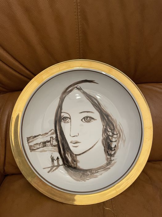 Farfurie ornamentala Mihu Vulcanescu