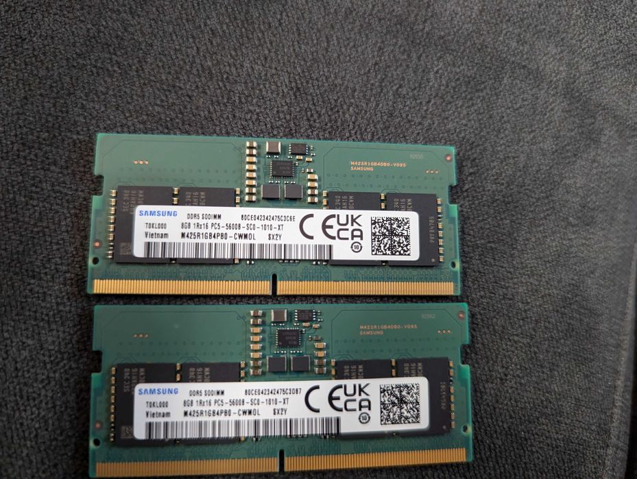 Samsung 16GB DDR5 памет So-dimm (2x8gb) 5600