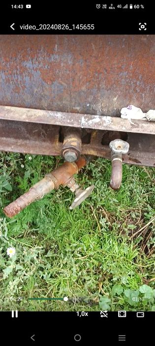 Продам бочку на колёсах