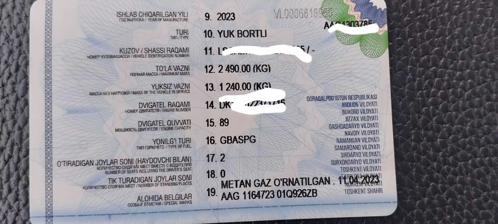 Changan T3 oq labo. 2023 yil. Probeg 148000