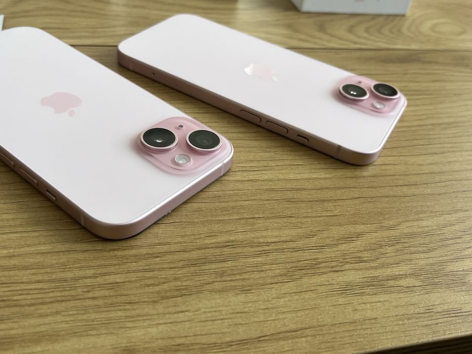 Бартер/заменям 2бр iPhone 15 pink 128гб 88%