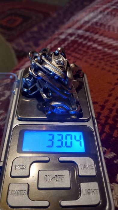Сребарно синджирче 925 печат 33гр.