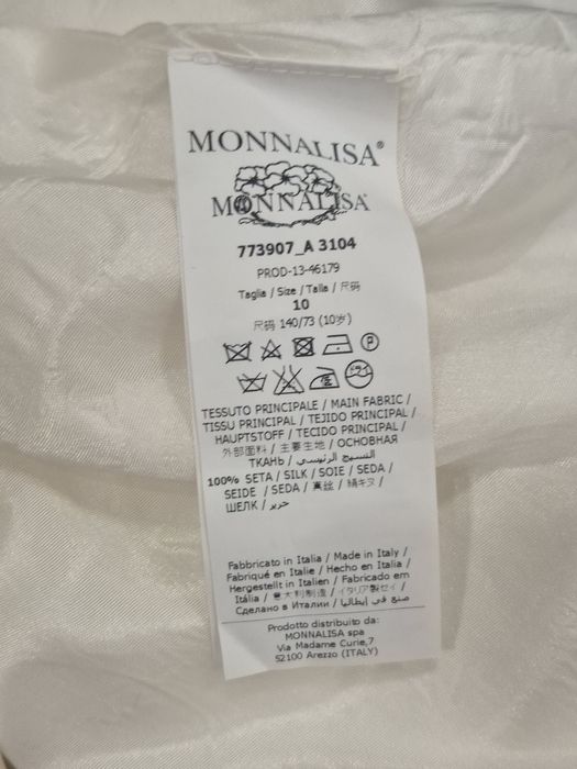 Платье Италия Monnalisa