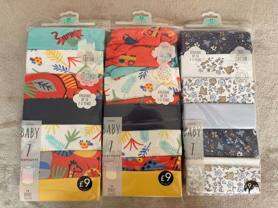Ново!Детски бодита и пижамки George