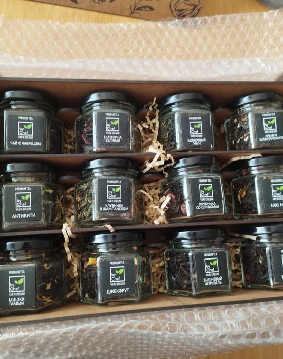 Подарочный набор чая к 8 марта