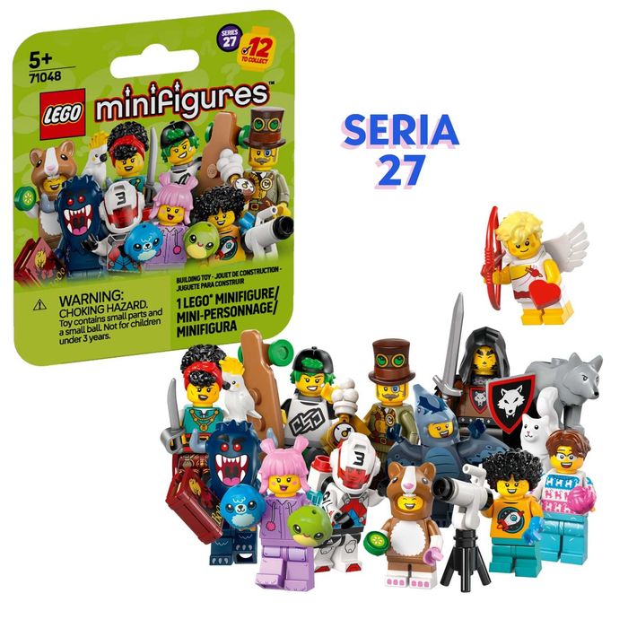 Pirate Quartermaster, Minifigurine LEGO, 71048, Seria 27, IDENTIFICATE