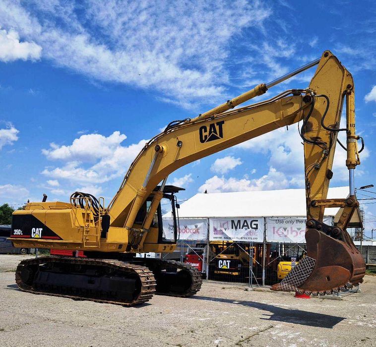 Caterpillar 350L, cupa excavare 3 mc