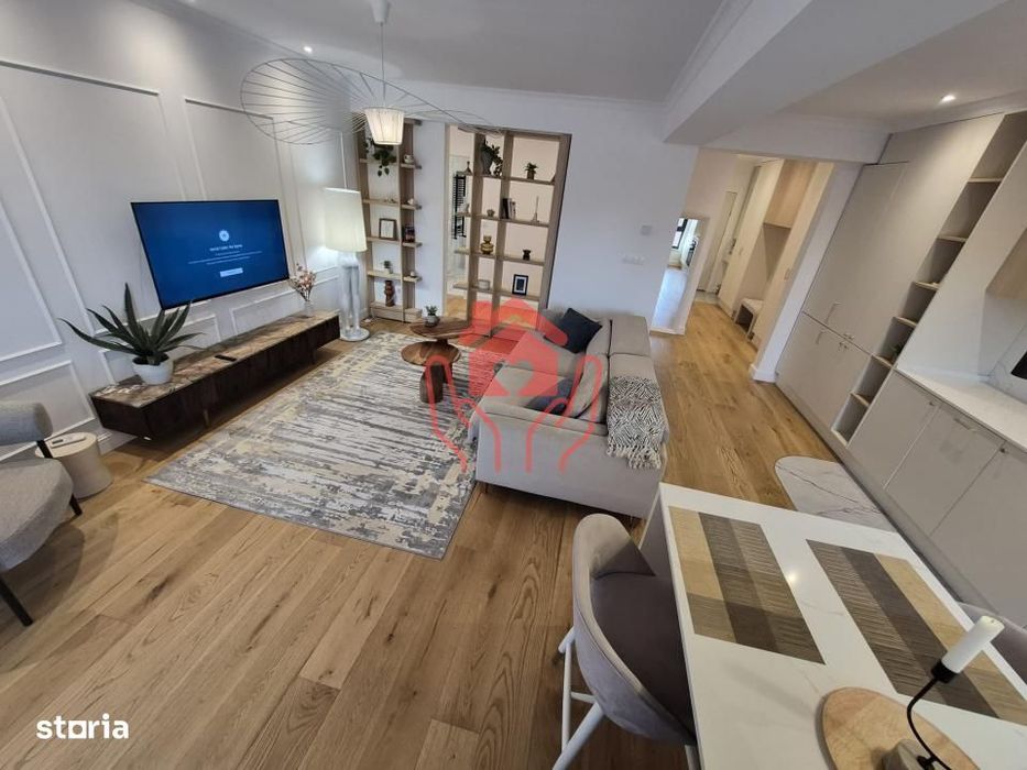 BANEASA (Parcul Herastrau)-3 camere premium 114 mp, design de interior