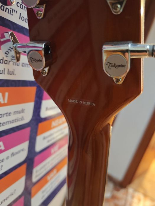 Chitară Electro-Acustică Takamine EG523SC - Stare Mint / Korea
