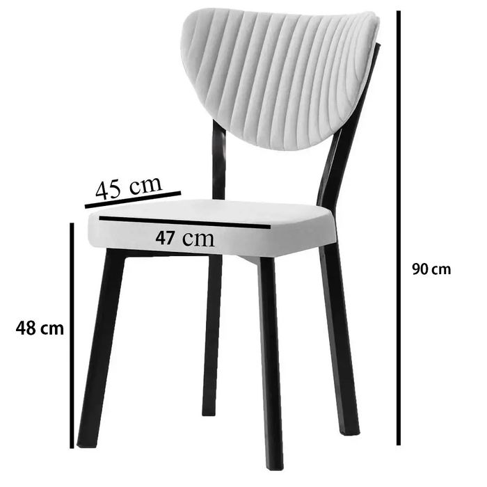 Scaune dining elegante – set 4 bucăți