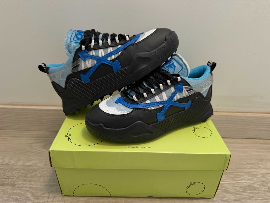 Adidasi Off-White Odsy-1000 Blue Produs Nou-Full Box