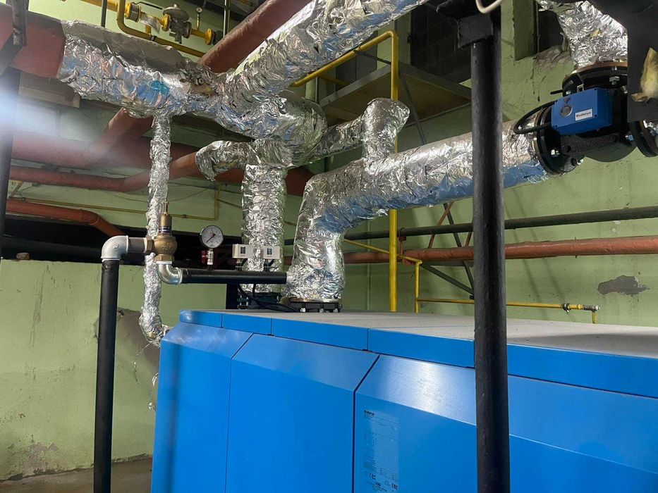 Индустриална газова котелна система за отопление Buderus Logano GE615 – 920 kW | 2023 г. |