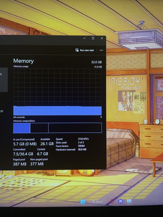 Calculator gaming | Ryzen 5 2600 | RX 5500 XT | 32GB RAM DDR4