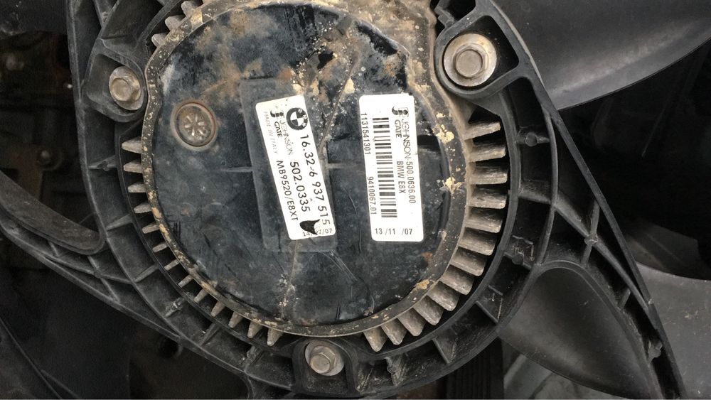 Electroventilator bmw 118d 120d 318d 320d e87 e81 e90 e91