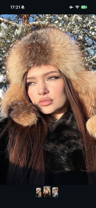 Дамски шапки от естествен косъм и кожа