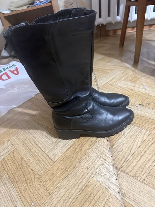 Сопоги зимние кожаные