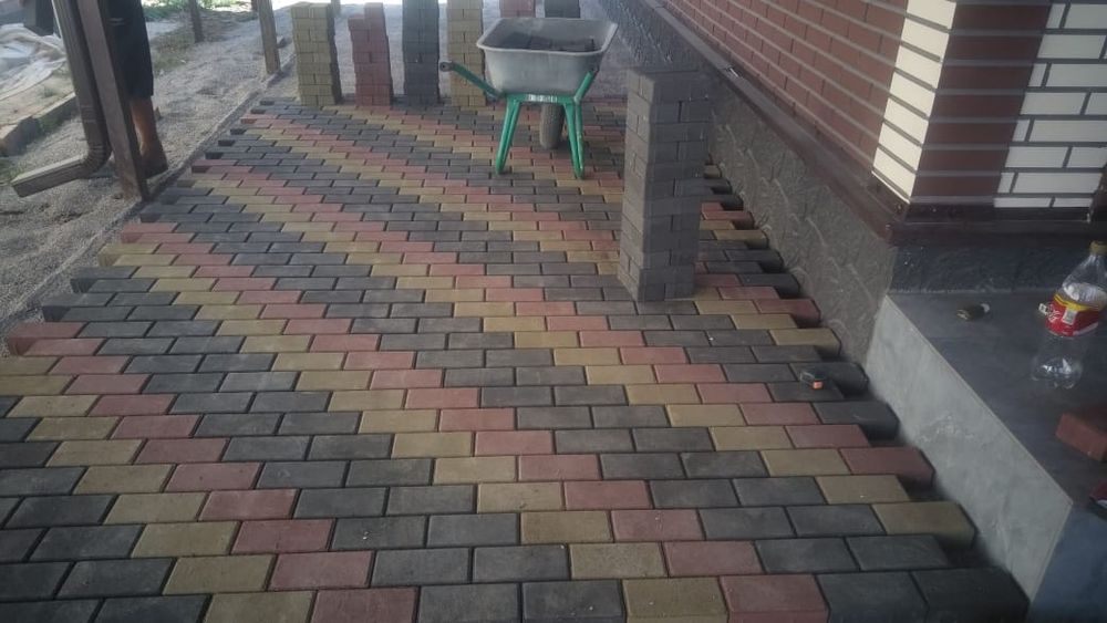 прямоугольник 6ка брусчатка,все цвета