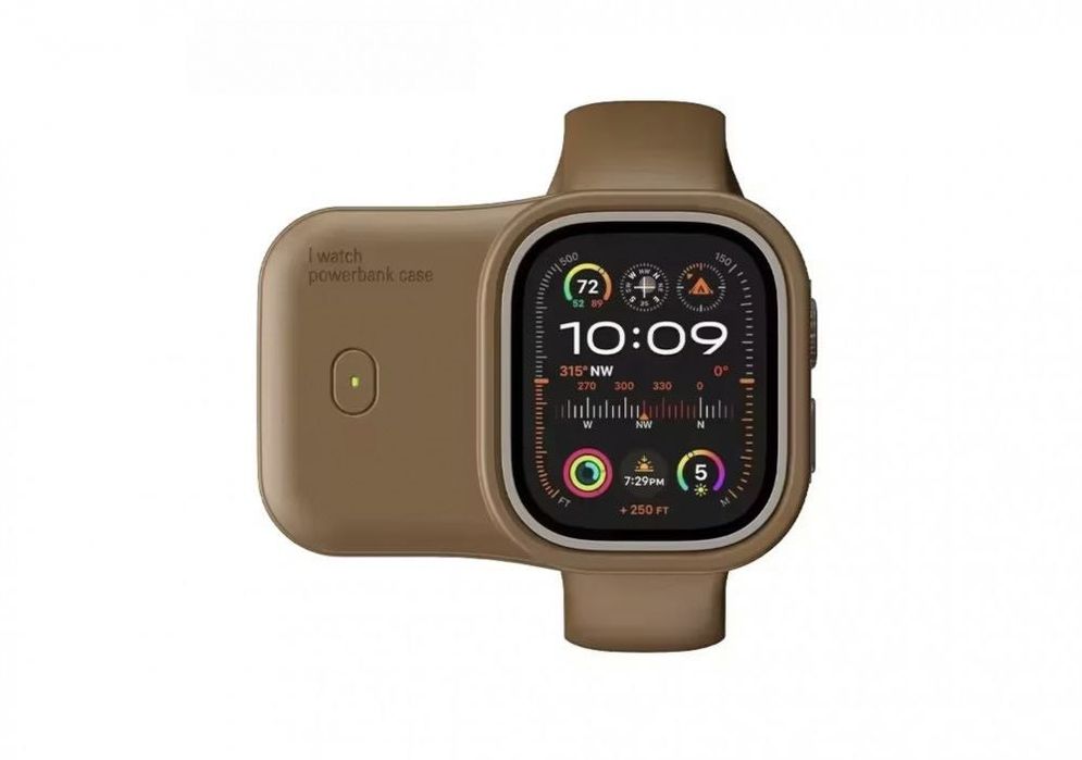 Power Bank Apple Watch Ultra 1/2, Seriile 4-8, 9, 10 & SE1/2, 1200mAh