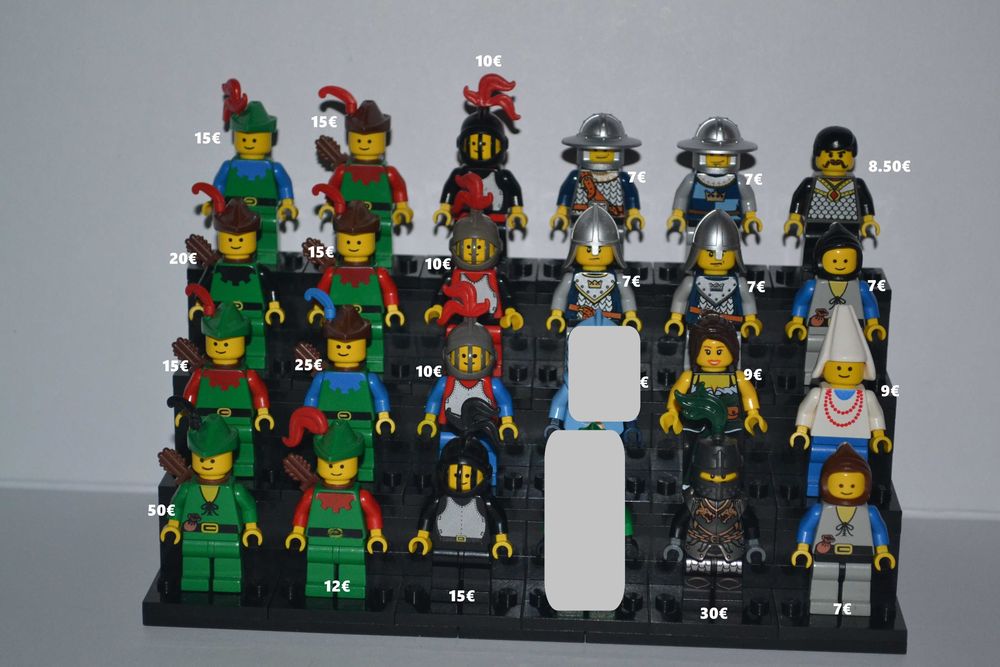 LEGO минифигурки - Castle, Space, Marvel, DC и др.