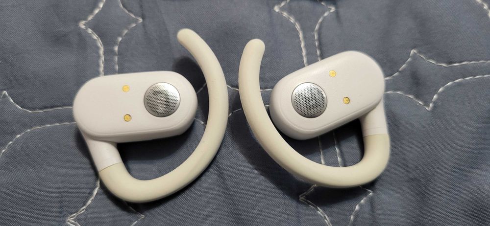 Casti JBL Soundgear Sense, True wireless, Bluetooth, Open-ear, alb