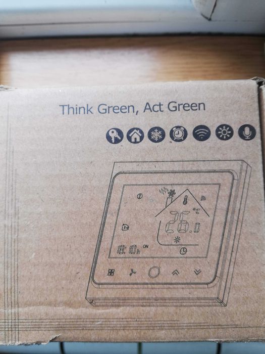 Смарт термостат с wi-fi управление