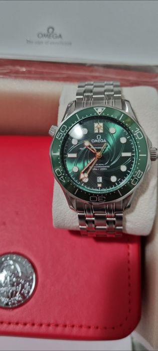 Ceas Omega curea piele cadou