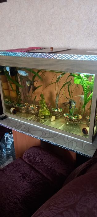 Аквариум 160 литров вместе со всем оборудованием