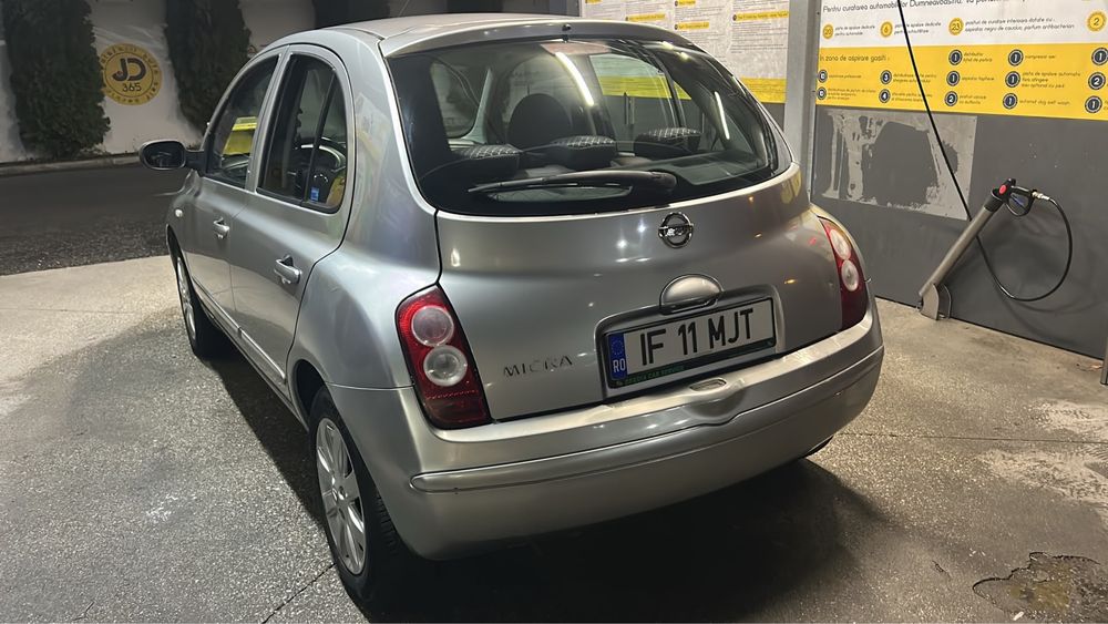 Nissan Micra 2006 1.4 L benzina 88 cp euro 4 distributie lant automata schimba perfect kilometri absolut reali functioneaza impecabil
