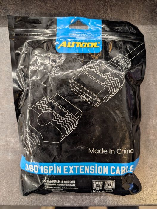 ОБД Букса - OBD extension cable