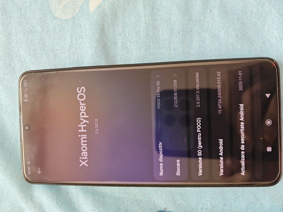 Poco X6 Pro 12GB Ram 512 GB stocare