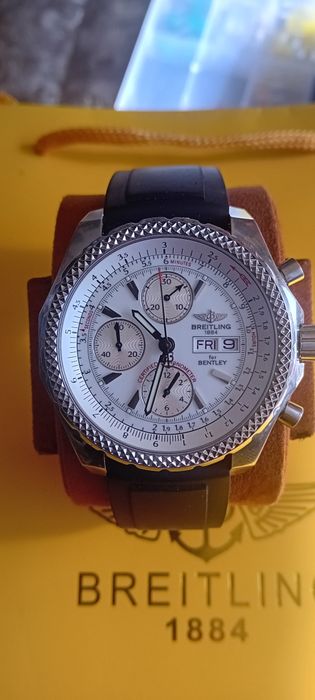Breitling Bentley GT 45mm 
Certified Chronometer Chronograph
