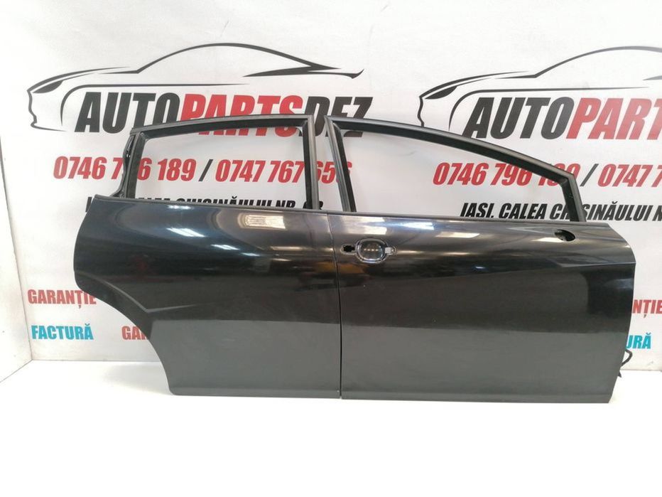 Portiera portiere ușa usi stânga dreapta fata spate Seat Leon 1P Neagra negru LC9Z