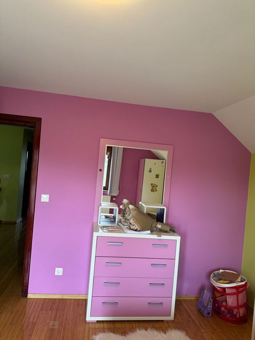 DISPONIBIL PENTRU LIVRARE IN SEPTEMBRIE Set dormitor copii, nou nout facut la comanda salteaua cadou