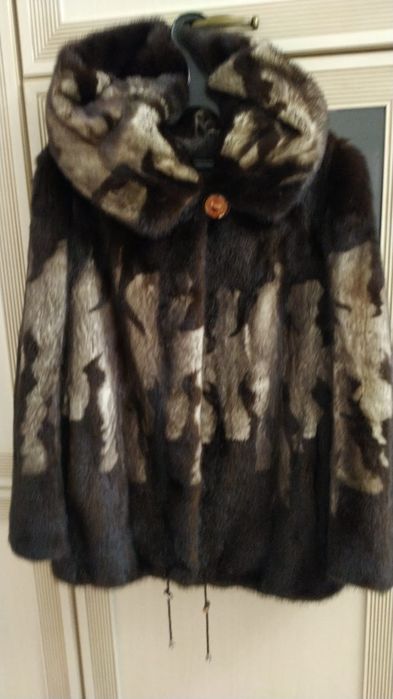Норковая шуба, короткая