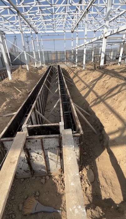 Фундамент құямыз Заливка фундамент