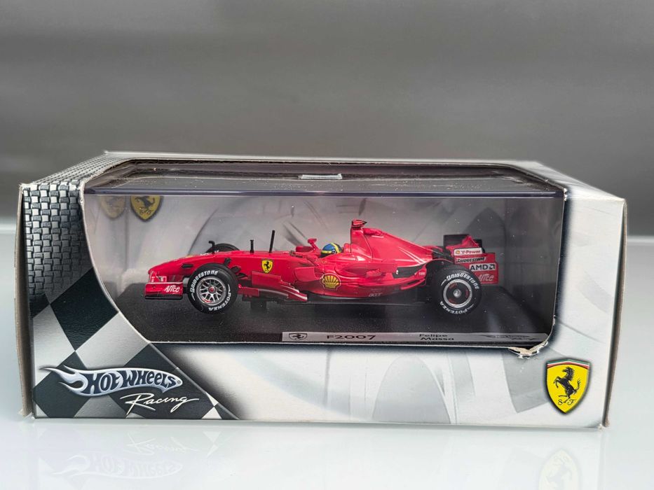 Macheta Auto 1/43 Hotwheels Ferrari 2007 F1 Felipe Massa Formula 1