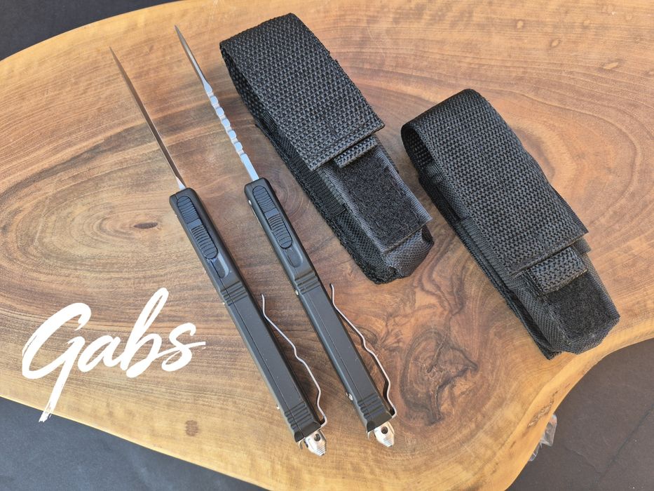 Автоматичен нож MICROTECH Ultratech ,два модела,светло острие