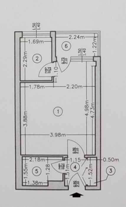 Garsoniera Cf1 Sector 4-zona Mall Grand Arena