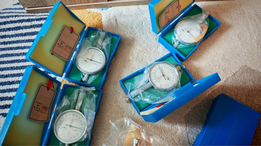 Comparator mecanic 0,001 mm LINKS Harbin, nou în cutie