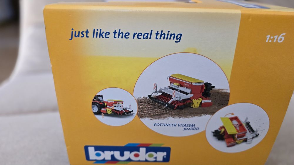 machetă semănătoare agricolă Pottinger Vitasem 302ADD